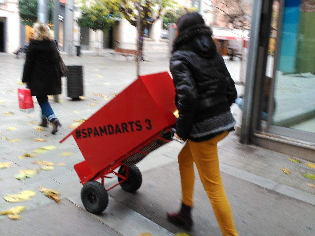 Acció al carrer “Los genios de la&nbsp;pintura”