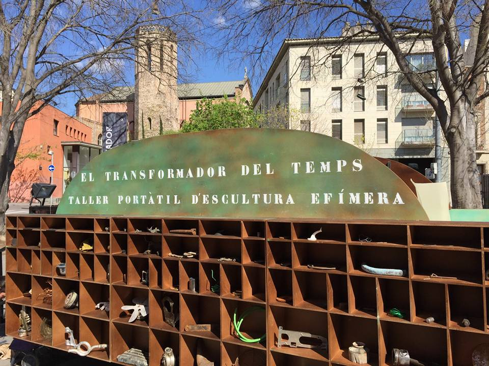 Taller portàtil d’escultura efímera El transformador del&nbsp;temps