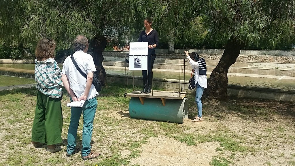 Mirant Benito. Passejades artístiques al Parc de Ponent de&nbsp;Granollers