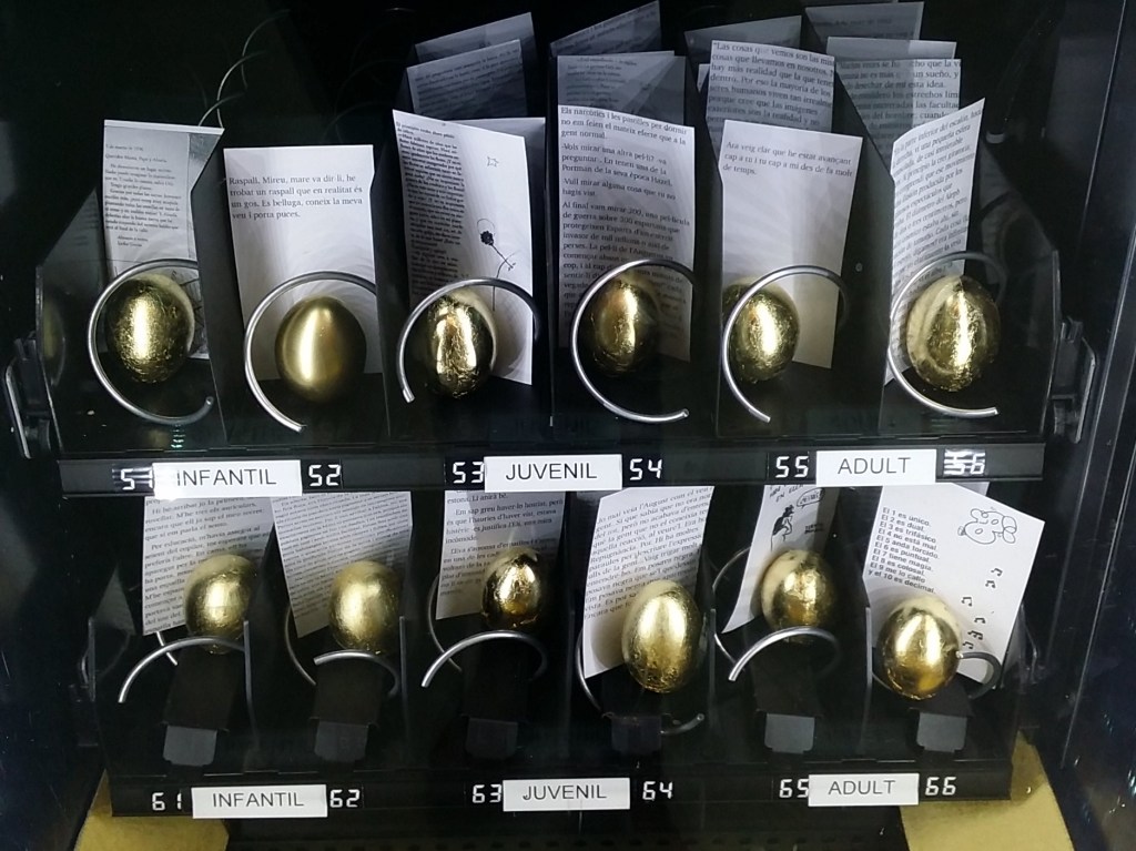 La Biblio-màquina dels ous&nbsp;d’or